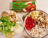 菇菇牛奶咖喱 (素食)的食譜步驟1照片