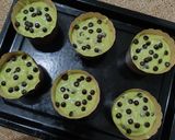 Foto langkah ke 2 dari resep Muffin Pandan No Mixer.