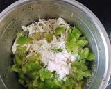 A picture of step 1 of Protein Rich Tortilla.