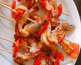 A picture of step 4 of Honey Lime Shrimp.