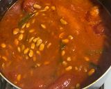A picture of step 4 of Sausage Chili.