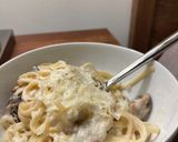 Foto del paso 3 de la receta: 🍝 PASTA FETTUCCINE EN SALSA CREMOSA DE CHAMPIÑONES 🍽 😋