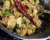 A picture of step 5 of Elephant yam farali sabji.
