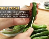 Foto langkah ke 3 dari resep Tumis Cabai Hijau Devina Hermawan.
