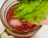 A picture of step 3 of Rooh Afza Mojito.