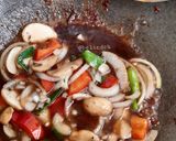 Foto langkah ke 10 dari resep Blackpepper Beef - Sapi Lada Hitam.