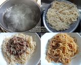 รูปขั้นตอนการทำที่ 1 ของ บะหมี่ผัดถังแตก