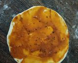 A picture of step 4 of Pizza paratha.