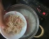 A picture of step 5 of Soup e jo (cream of barley soup).