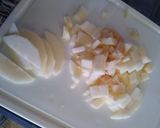 Foto del paso 1 de la receta: Torta de manzana húmeda