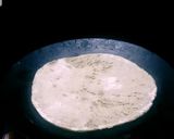 A picture of step 13 of Bajra roti.