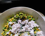 A picture of step 5 of String beans avial.