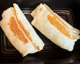 A picture of step 5 of Easy Mini Breakfast Burrito.