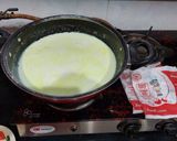 A picture of step 1 of Mango Milk Cake.