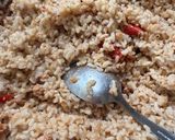 Rakott cukkíni barna rizzsel recept fázis 1 fotója
