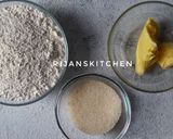 Foto langkah ke 1 dari resep Chui Kao So | Butter Cookies Kacang Tanpa Kacang.