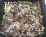 Foto del paso 13 de la receta: Pastel gratinado de macarrones con pollo y berenjena