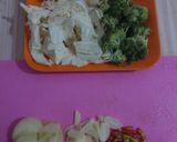Foto langkah ke 1 dari resep Diet GM hari keempat sahur tumis sayuran & buka pisang+susu.