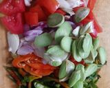 Foto langkah ke 3 dari resep "patin pedas manis petai".