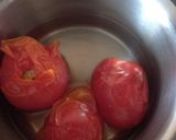 A picture of step 2 of Tomato Coconut Saar.