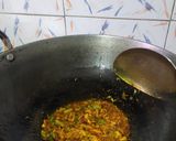 A picture of step 4 of Aloo Gobhi.