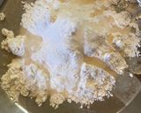 A picture of step 1 of Baked Padma Luchi.