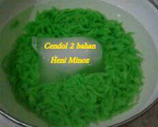 Cendol 2 bahan - Step 5