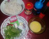 Foto langkah ke 1 dari resep Nasi goreng saus tiram rumahan.