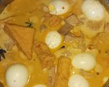 Foto langkah ke 11 dari resep Gulai Nangka Tahu Telur.