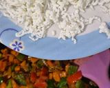 A picture of step 5 of Protein-Packed Veggie Paneer Roll.