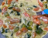 Foto del paso 3 de la receta: Tortilla al horno de zapallitos, zanahoria 🥕 y queso 🧀