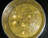 A picture of step 3 of Dark thandai smoothie.