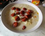Leveses kelkáposzta grillkolbásszal recept fázis 4 fotója