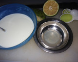 A picture of step 1 of Buttermilk.