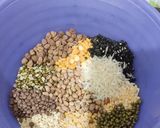 A picture of step 1 of Mix Dal Mangodi/pakode.