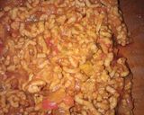 Foto del paso 4 de la receta Macarrones con pisto y carne