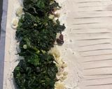 Foto del passaggio 4 della ricetta Ghirlanda di pasta sfoglia vegetariana