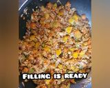 A picture of step 5 of Crunchy filo parcels.