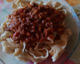 Foto del paso 4 de la receta: Fideos caseros con salsa boloñesa 😁🤤