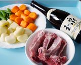 [玉泉清酒]日式清酒燉肉的食譜步驟1照片