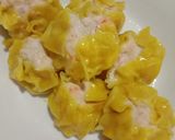 รูปขั้นตอนการทำที่ 7 ของ ขนมจีบไก่ผสมกุ้ง (Chicken and Shrimp Shumai)