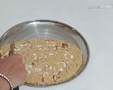 A picture of step 17 of Sankranti Special Kesar Til Mava Barfi Recipe.