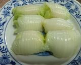 รูปขั้นตอนการทำที่ 4 ของ ผักกาดขาวห่อกุ้ง คลีน