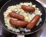 Une image de l'étape 5 de Diots du Jura fumés à la compotée de tomates, ail, oignon et origan.