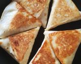 Une image de l'étape 5 de Tacos façon brick aux poulets curry.