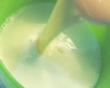 A picture of step 2 of Saffron milk cake 🍰.