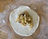 A picture of step 13 of Chinese steamed vegetable buns.