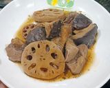 Hình bước làm 5 của món Nấm mỡ nâu kho chay