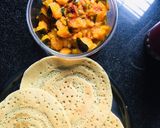 A picture of step 4 of Sprouted fenugreek dosai.