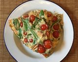 A picture of step 11 of 15 minute, one pan, salmon frittata.
